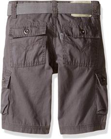 img 3 attached to Levis Cargo Shorts Olive Forest Boys' Clothing for Shorts