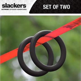 img 1 attached to 🤸 Slackers Traverse Ninja Rings: Unleash the Adventure of Ninjaline Course Obstacle for Ultimate Ninja Warrior Training – Ideal Addition to Your slackers Backyard Obstacle Course