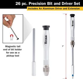 img 3 attached to Titan 16028 26 Piece Precision Driver