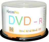 📀 xtrempro dvd-r 16x 4.7gb 120min dvd 50 pack blank discs in spindle - premium quality 11032 logo