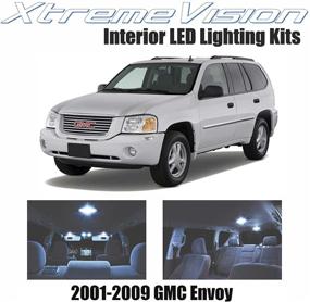 img 4 attached to 🚘 Xtremevision Interior LED Kit for GMC Envoy 2001-2009 (9 Pieces) – Cool White LEDs + Easy Installation Tool