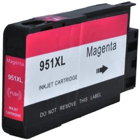 img 1 attached to 🖨️ BABU 4pack Compatible Ink Cartridges Replacement for HP 950 951XL | Work with HP Officejet PRO 8600 8610 8620 8630 8100 8640 8660 8615 8625 251dw 276dw Printer | High-Quality 1 Black, 1 Cyan, 1 Magenta, 1 Yellow Ink Cartridges