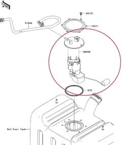 img 2 attached to Assembly 2009 2020 Kawasaki Teryx 49040 0718