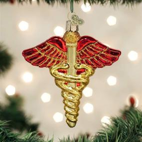 img 3 attached to Exquisite Old World Christmas Medical Symbol 🎄 Doctor Tools Ornaments - Perfect for Your Christmas Tree!