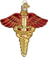 exquisite old world christmas medical symbol 🎄 doctor tools ornaments - perfect for your christmas tree! логотип