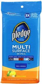 img 2 attached to Pledge Multi Surface Everyday Wipes Household Supplies for Household Cleaning