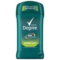 💥 degree men original protection extreme blast antiperspirant deodorant - 2.7 oz (single) logo