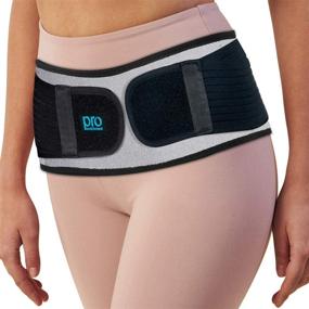 img 4 attached to 🔹 Sacroiliac Hip Belt for Women & Men, Sciatica & Lower Back Pain Relief. Diamond Back Brace for SI Joint Pelvic Support, Nerve Compression, and Stability - Anti-Slip, Regular Size