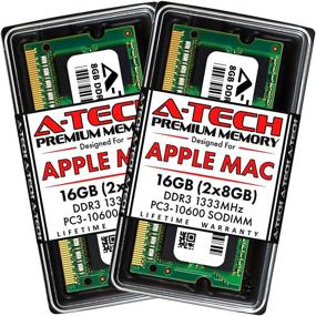 img 4 attached to 💾 16GB A-Tech RAM Upgrade Kit for Apple MacBook Pro (Early/Late 2011), iMac (Mid 2010 27 inch 4-Core, Mid 2011 21.5/27 inch), Mac Mini (Mid 2011) - DDR3 1333MHz PC3-10600 204-Pin SODIMM Memory