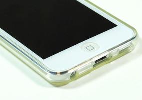 img 1 attached to Premium Crystal Clear TPU Case for Apple iPod Touch 5, 5th Generation by Bastex