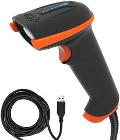 img 4 attached to 🔍 Tera Upgraded USB Laser 1D Barcode Scanner: Dustproof, Shockproof, Waterproof IP65 - Fast and Precise Scan, Ergonomic Handle, Plug and Play - L5100Y