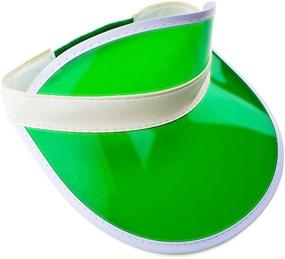 img 4 attached to Brybelly Official Green Casino Style Dealer Visor - Enhance Your Gambling Experience!