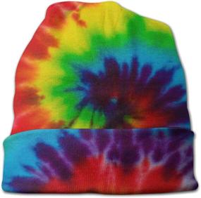 img 2 attached to Cotton Slouchy Skull Beanie Hat for Men and Women by YISHOW