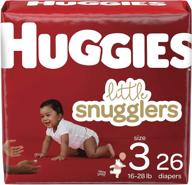 подгузники huggies little snugglers 16 28 логотип