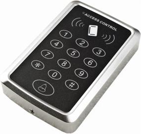 img 2 attached to 🔒 Enhance Security with ALEKO LM174P Universal Touch Panel: Wired Keypad Code or ID Card Access