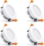 💡 durable and energy-efficient dimmable recessed lighting retrofit downlight: the perfect industrial electrical component logo