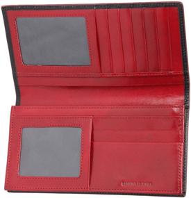 img 1 attached to Banuce Genuine Leather Bifold Wallet with Ample Capacity