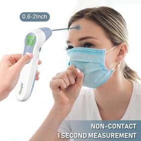 img 2 attached to 🌡️ Olangda Non-Contact Ear and Forehead Thermometer: Dual Mode for Adults and Kids, Instant Accurate Readings