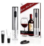 🍷 kitgets electric wine opener gift set: enhance your wine experience with premium accessories логотип