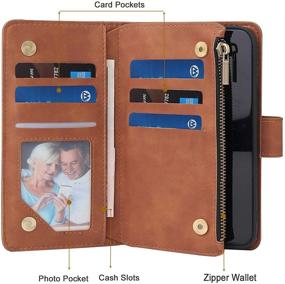 img 3 attached to RANYOK Wallet Case Compatible With IPhone 12/12 Pro (6 Cell Phones & Accessories