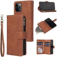 ranyok wallet case compatible with iphone 12/12 pro (6 cell phones & accessories logo