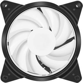 img 1 attached to 🖥️ Enhance PC Cooling: upHere 6-Pack 120mm High Airflow Quiet Edition Blue LED Fans for PC Cases, CPU Coolers, and Radiators T3BE3-6