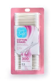 img 4 attached to 300 Count Simply Soft Cotton Tip Applicators: Double Round Tip Cotton Swabs for Gentle and Precise Application
