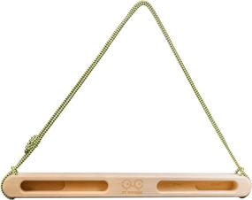 img 4 attached to 🧗 YY Vertical: Lightweight Hangboard for Rock Climbing - Recycled Wood, Enhanced Grip Strength, Durable & Technical Training for Climbing, Bouldering & Fitness