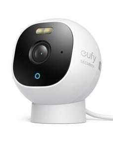 img 4 attached to eufy Security Solo OutdoorCam C22 - All-in-One Outdoor Security Camera | 1080p Resolution, Spotlight, Color Night Vision | No Monthly Fees, Wired Camera | IP67 Weatherproof