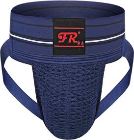 img 2 attached to Plus Athletic Supporter Jockstrap Waistband Sports & Fitness in Team Sports