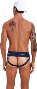 img 1 attached to Plus Athletic Supporter Jockstrap Waistband Sports & Fitness in Team Sports