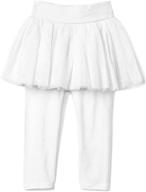 🏼 stylesilove toddler girls' white legging pants: comfy and stylish clothing for little fashionistas logo