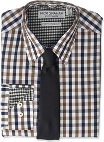 img 1 attached to 👔 Stretch Modern 2XL36 Men's Shirts by Nick Graham