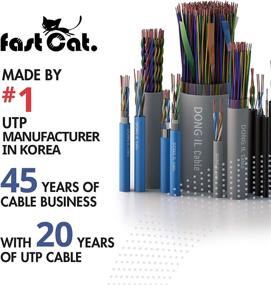 img 1 attached to 🔌 High-speed 1000Ft FastCat Cat6 Ethernet Cable for Industrial Electrical Applications