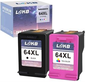 img 4 attached to Remanufactured Cartridge Replacement 64XL Tri Color