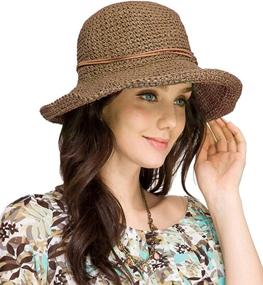 img 1 attached to 👒 Stylish and Functional: Urban CoCo Women's Wide Brim Caps for Summer Fashion and Sun Protection