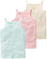 cotton undershirts camisole sleeveless t shirt - breathable and stylish girls' clothing logo