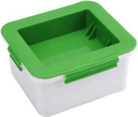 img 4 attached to 🥦 Green Tofu Press: Efficient Water Removal, Enhanced Taste - Cheese Drainer, Dehydrator, Dishwasher Safe