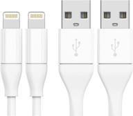 ⚡ lightning cable pack for iphone chargers logo