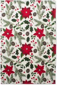 img 3 attached to 🎄 DII Woodland Christmas Dishtowel Set – Festive 2 Piece Collection for Kitchen Décor, 18x28