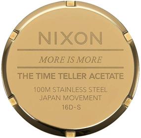 img 1 attached to NIXON Time Teller Ацетат 20 мм