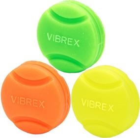 img 3 attached to Enhance Your Tennis Game with Tourna Vibrex Neon Tennis Vibration Dampeners - Neon Assorted, 3 Per Pack