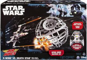 img 3 attached to Air Hogs - Star Wars X-wing vs. 🚀 Death Star, Rebel Assault - RC Drones: Epic Galactic Battle!