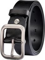 classic a4 brown men's accessories in italian leather belts logo