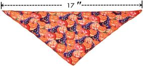 img 3 attached to 🐶 Stylish JPB Halloween Bandana: The Perfect Accessory for Dogs!