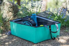 img 4 attached to 🐾 OllyDog Base Camp Travel Trunk: Collapsible & Lightweight Pet Travel Trunk with Large Capacity for Camping, Hiking and Everyday Adventures