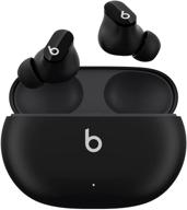 🎧 renewed beats studio buds: totally wireless noise cancelling earphones in black logo