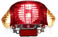 dtr2017 universal motorcycle taillights integrated logo
