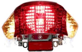 img 4 attached to DTR2017 Universal Motorcycle Taillights Integrated