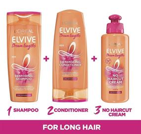 img 3 attached to 💆 L'Oreal Elvive Dream Lengths: The Ultimate Long Hair Mask for Damaged Hair - 300ml